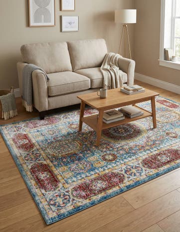 Blue Aqua Rug