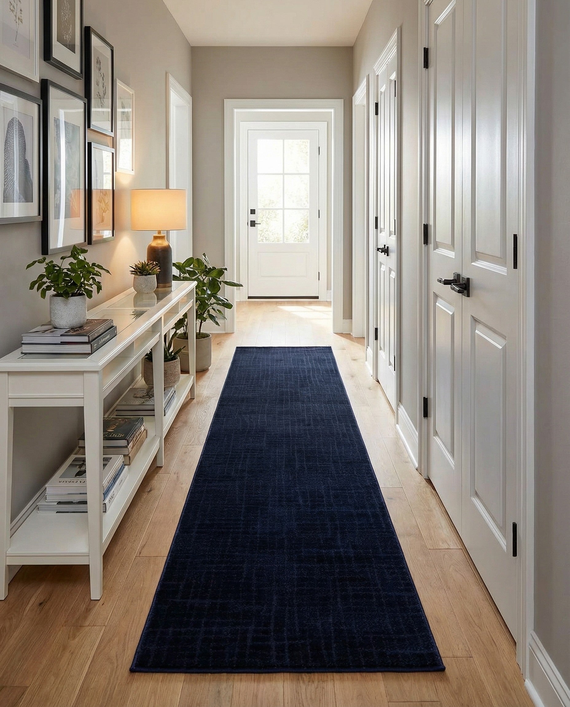 2' 7 x 12' Textura Designer Runner Rug