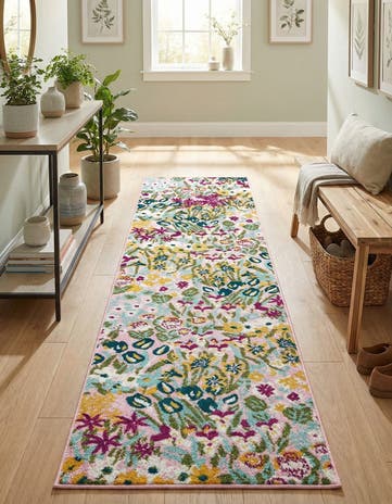 2' 7 x 10' Bloom Runner Rug