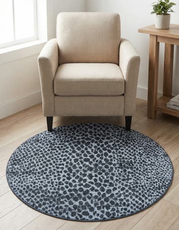 3' 3 x 3' 3 Kamala Washable Round Rug