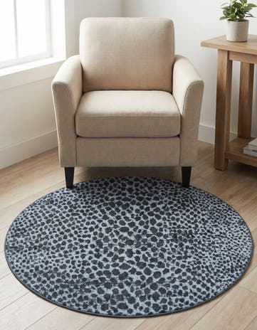 3' 3 x 3' 3 Kamala Washable Round Rug