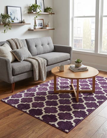 3' 3 x 5' 3 Lattice Rug