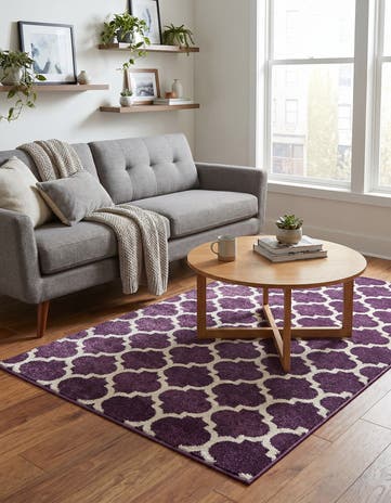 3' 3 x 5' 3 Lattice Rug