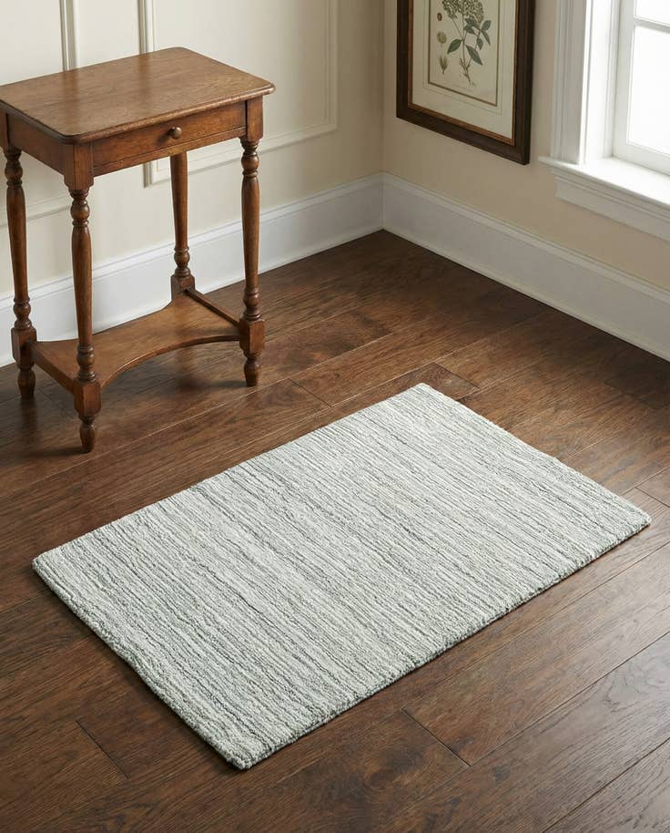 Detail image of 2' 2 x 3' 1 Hand Woven Jill Zarin English Manor Wool Rug