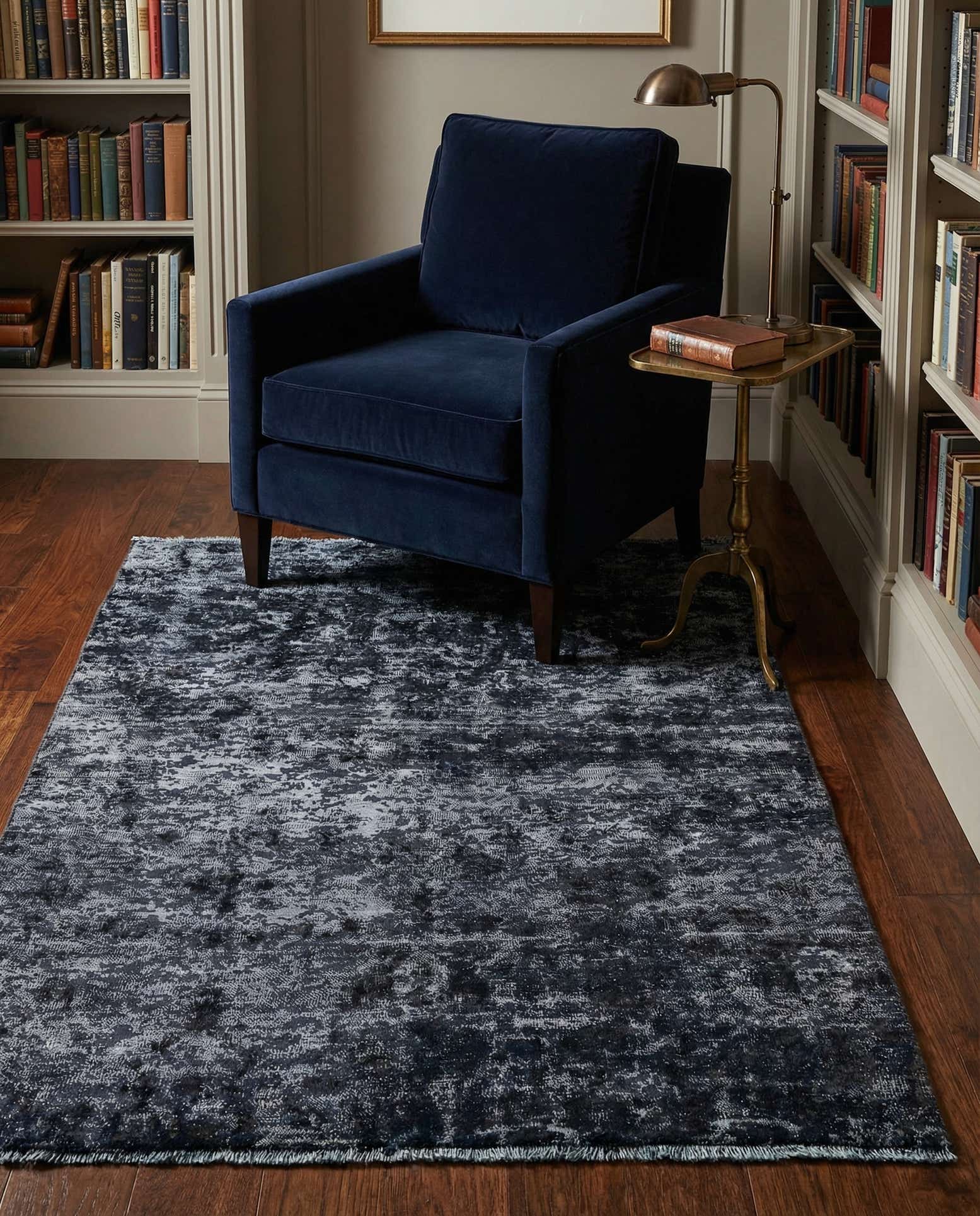 4' 2 x 6' 1 Hand Knotted Ultra Vintage Persian Wool Rug