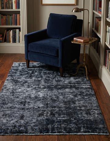 4' 2 x 6' 1 Hand Knotted Ultra Vintage Persian Wool Rug