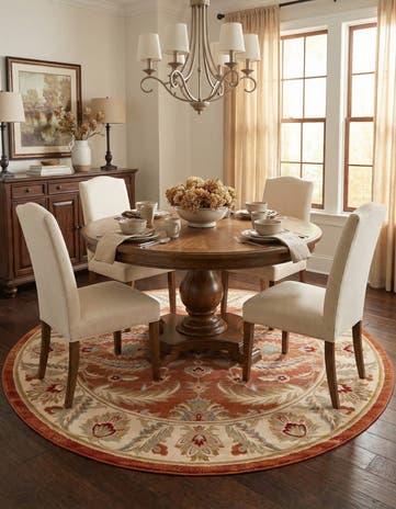 7' 10 x 7' 10 Aditi Round Rug