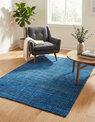 4' 1 x 5' 9 Hand Knotted Darya Wool Rug