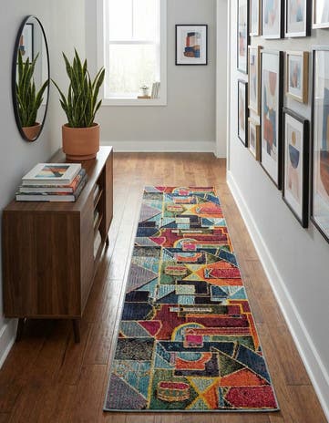 Washable Haerfest Runner Rug