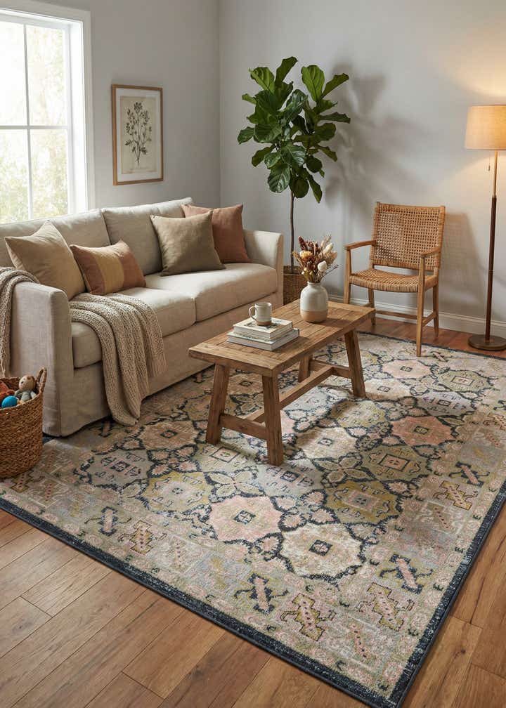 6' x 9' Kamala Washable Rug