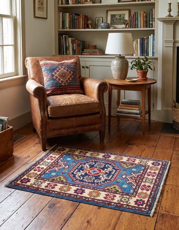2' 1 x 3' 1 Hand Knotted Kazak Rug