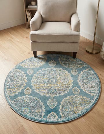 3' 3 x 3' 3 Paragon Round Rug