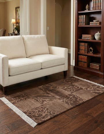 2' 9 x 5' Hand Knotted Darya Wool Rug