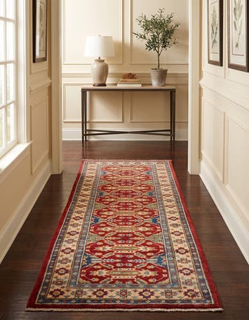 2' x 5' 9 Hand Knotted Kazak Runner Rug