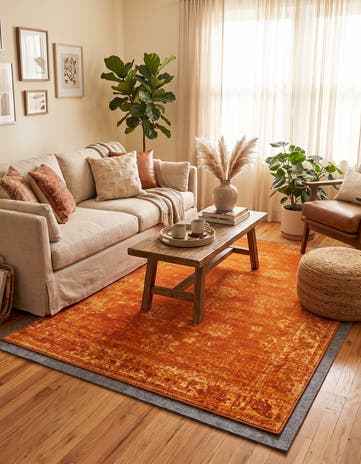 5' 3 x 8' Monte Carlo Rug With Pad Bundle