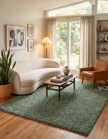 7' 10 x 11' Zermatt Shag Rug