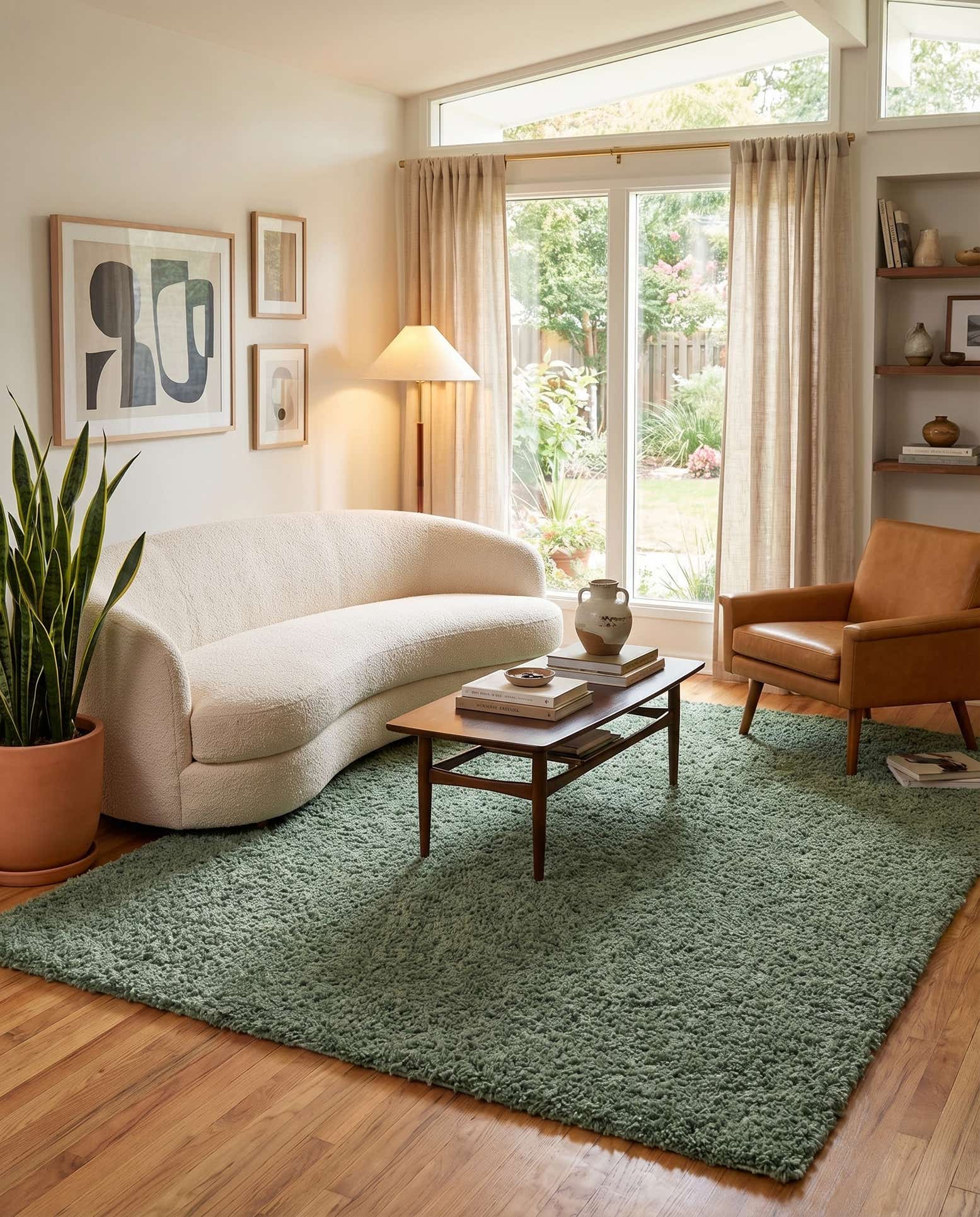 7' 10 x 11' Zermatt Shag Rug