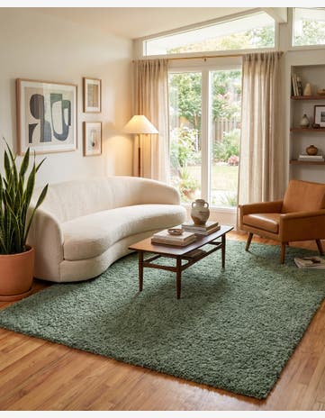 7' 10 x 11' Zermatt Shag Rug