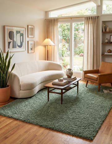 7' 10 x 11' Zermatt Shag Rug