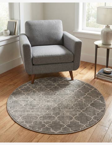 Jill Zarin 3' 3 x 3' 3 Uptown Lincoln Center Round Rug