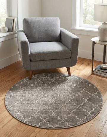 Jill Zarin 3' 3 x 3' 3 Uptown Lincoln Center Round Rug