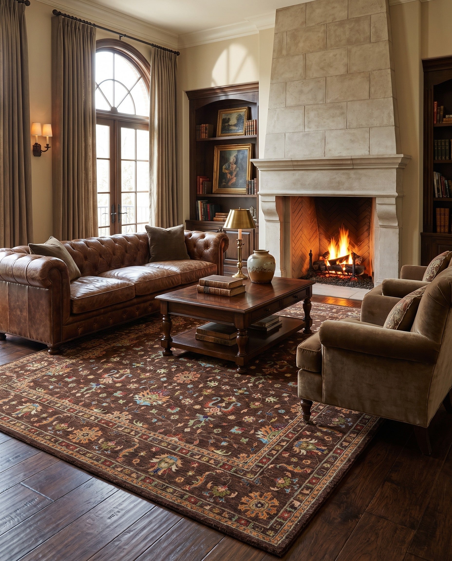 8' 4 x 10' 3 Hand Knotted Ariana Ziegler Rug