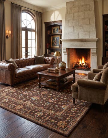 8' 4 x 10' 3 Hand Knotted Ariana Ziegler Rug
