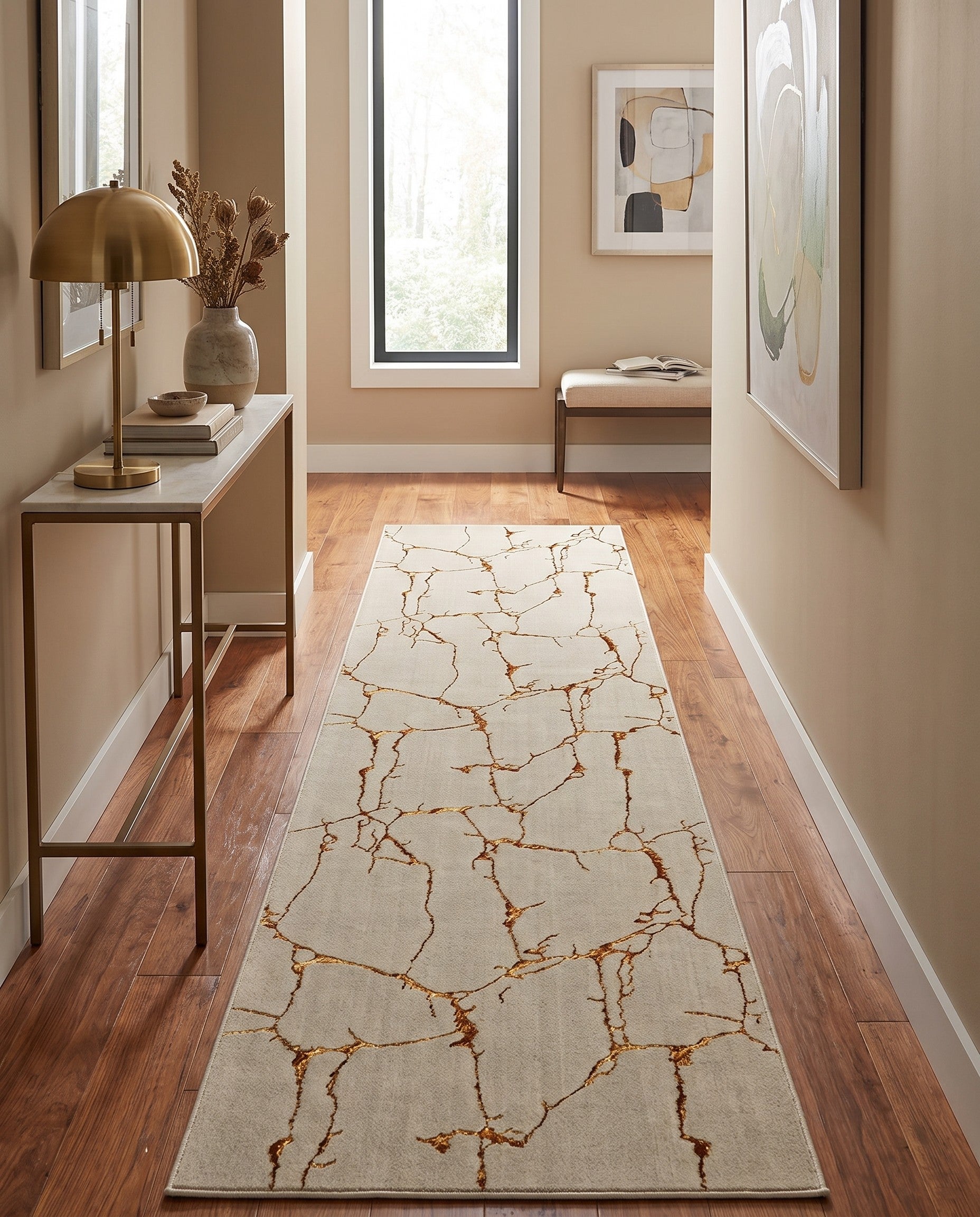 2' 7 x 10' Vogue Geo Runner Rug