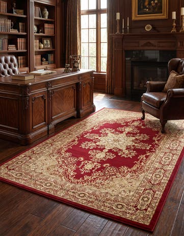 6' x 9' Classic Aubusson Rug