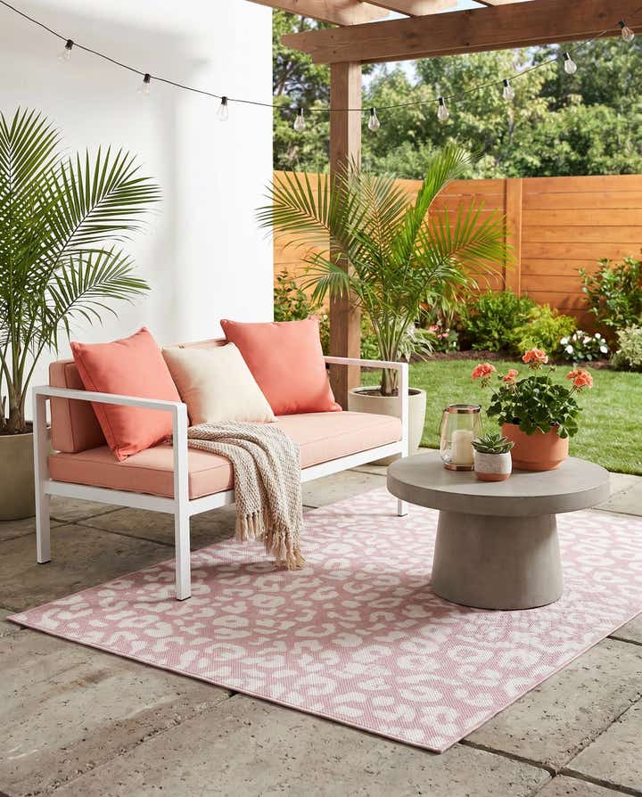 4' x 6' Easy-Clean Safari Indoor / Outdoor Rug