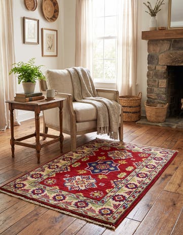 2' 1 x 3' 2 Hand Knotted Kazak Rug