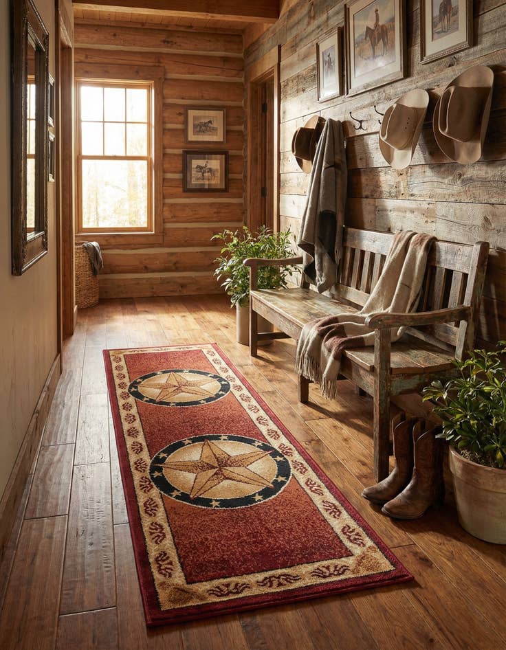 Detail image of 2' x 6' Pioneer Runner Rug