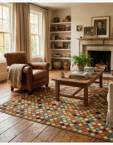 6' x 8' 1 Hand Knotted Balouch Wool Rug