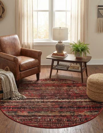 6' 1 x 6' 1 Saturn Round Rug