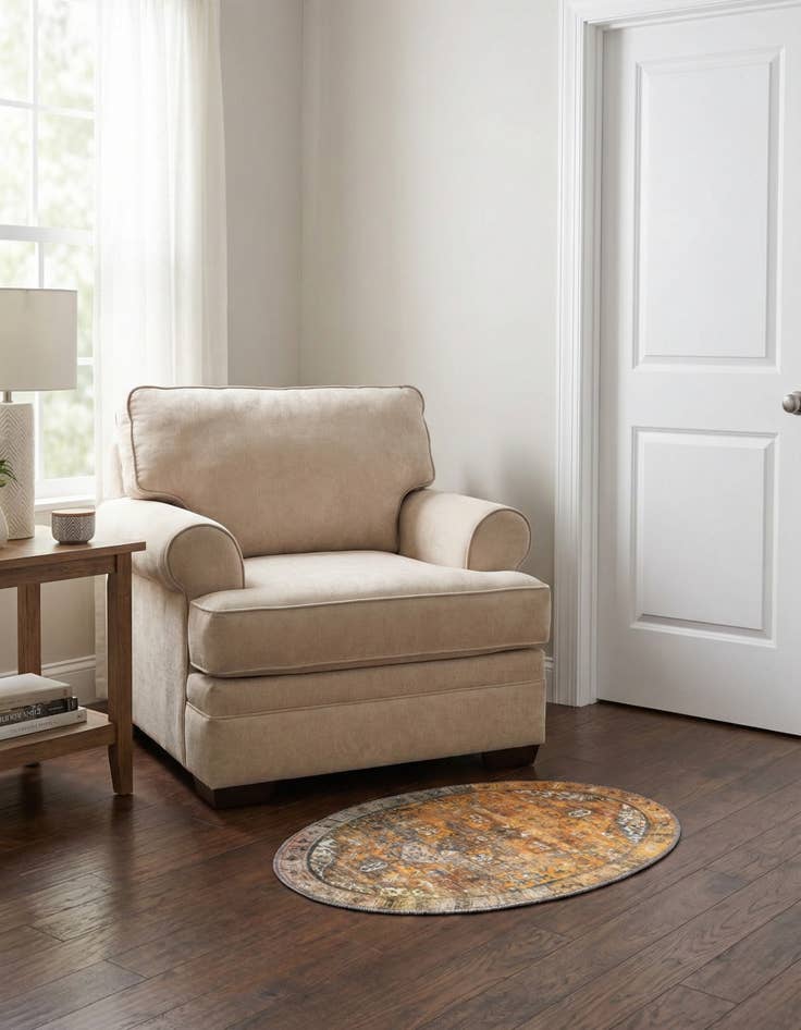 Detail image of 2' x 3' Timeless Oval Rug