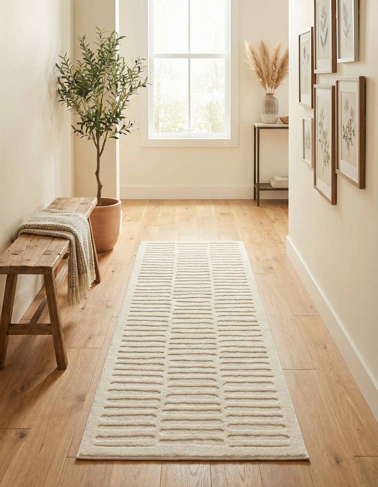 Detail image of 2' 2 x 6' Textura Designer Runner Rug