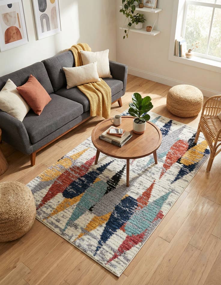 Detail image of 3' 3 x 5' 3 Tagine Rug