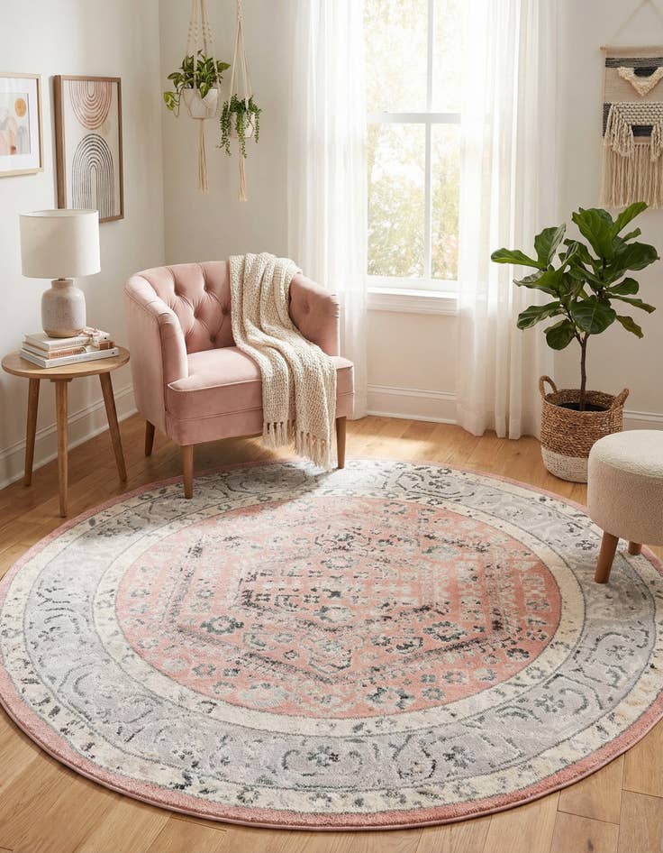 Detail image of 7' x 7' Aurelia Round Rug