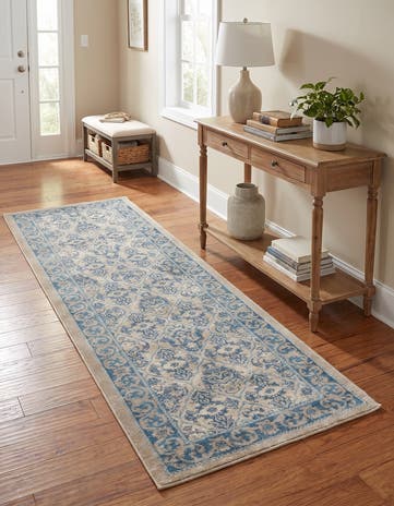 Beige Viola Runner Rug