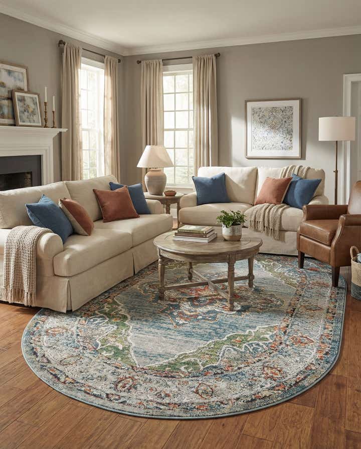 5' x 8' Isabella Oval Rug