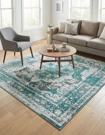 6' x 6' Monte Carlo Square Rug