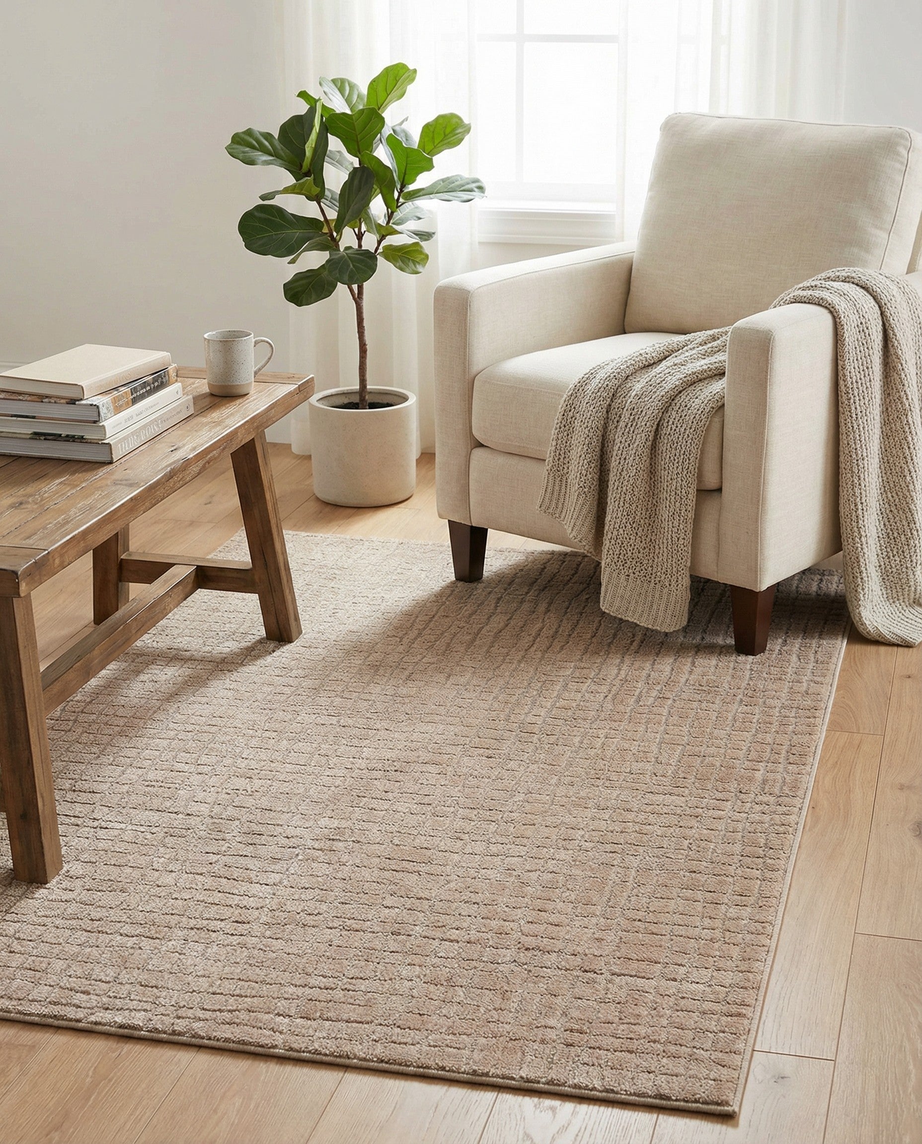 4' x 6' Textura Designer Rug