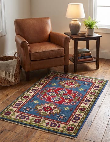 2' 1 x 2' 10 Hand Knotted Kazak Rug
