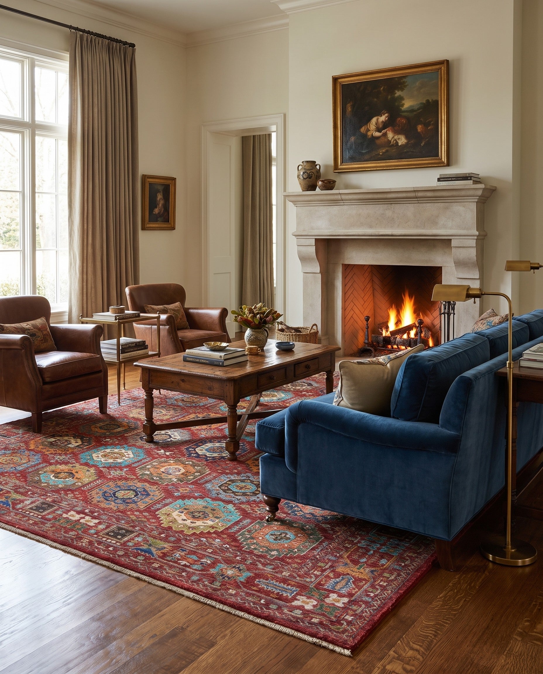 8' 4 x 11' 1 Hand Knotted Ariana Ziegler Rug