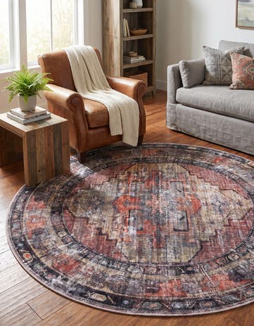160cm x 160cm Maahru Round Rug