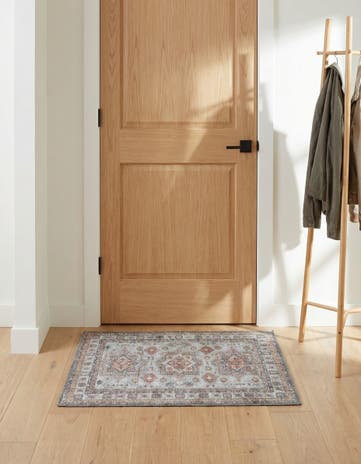 Ivory Washable Timeless Rug