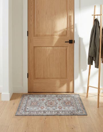 Ivory Washable Timeless Rug
