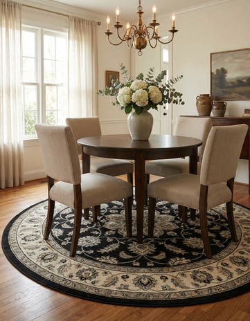 7' 10 x 7' 10 Yasmin Round Rug