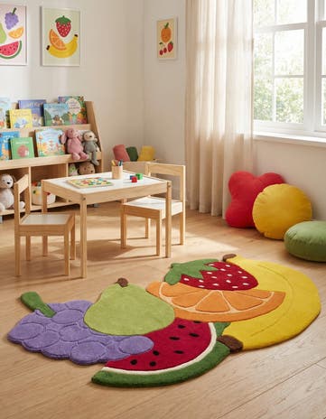Happy Rugs Fruit Salad Wool