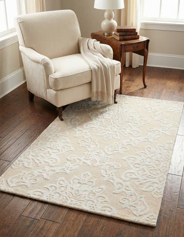 3' x 5' 1 Hand Knotted Darya Wool Rug